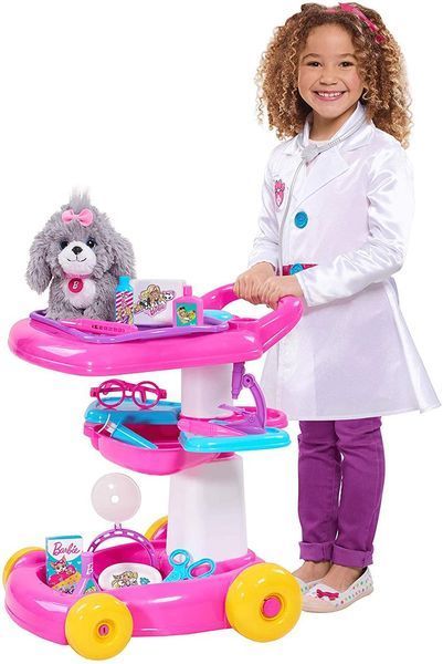 Ветеринарна клініка на колесах: Ігровий набір Barbie Pet Care Cart 93135 фото