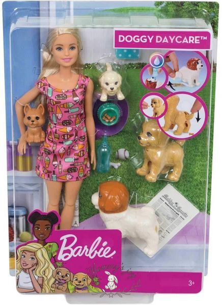 Набор Barbie Щенячий детский сад и щенки Mattel FXH08 фото