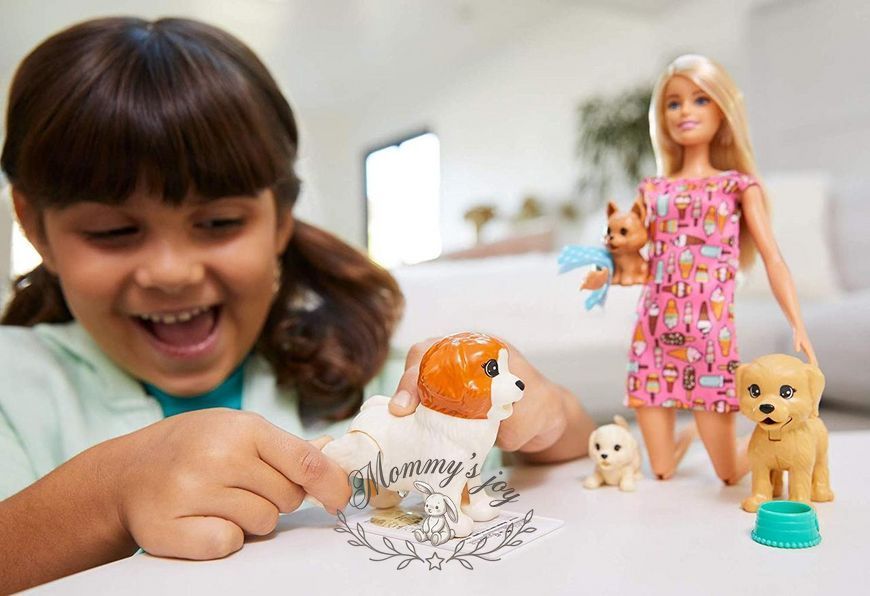 Набор Barbie Щенячий детский сад и щенки Mattel FXH08 фото