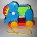 (Б/У идеальное состояние) Чудо-слоник C0244 Слоненок каталка с кубиками Fisher Price (Фишер Прайс) C0244 фото 5
