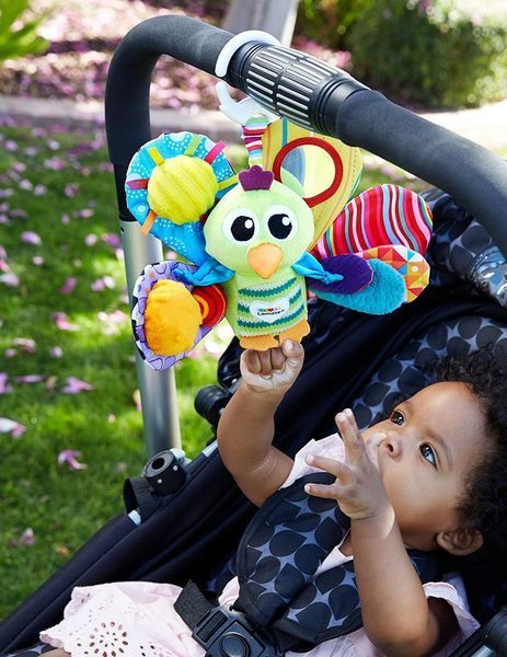 Lamaze Развивающая подвесная игрушка для малышей Павлин Жако (LC27013) игрушка подвеска для коляски LC27013 фото