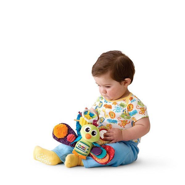 Lamaze Развивающая подвесная игрушка для малышей Павлин Жако (LC27013) игрушка подвеска для коляски LC27013 фото
