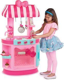Ігровий набір Just Play дитяча кухня Хеллоу Кітті кафе Hello Kitty Play Date Kitchen Cafe 15996 фото