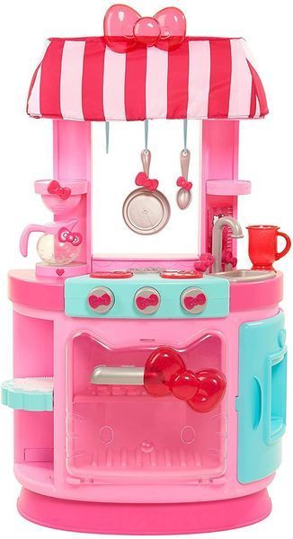 Игровой набор Just Play детская кухня Хеллоу Китти кафе Hello Kitty Play Date Kitchen Cafe 15996 фото