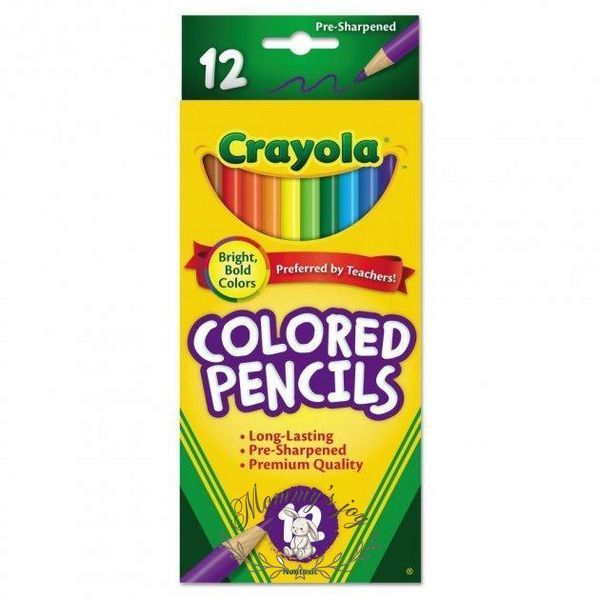 Crayola Олівці кольорові Crayola Colored Pencils 12 шт 2056288062 фото
