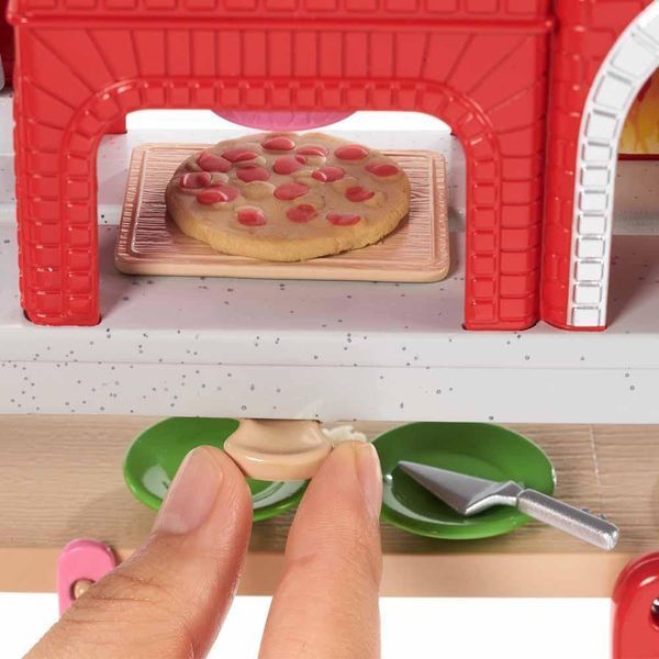 Ролевые игры с куклой Barbie &laquo;Пицца-шеф&raquo; и пластилином Mattel FHR09 фото