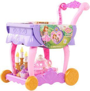 Ігровий набір Disney Sofia the First Принцеса Софія прекрасна візка з чайним сервізом (посудка) 93135 фото
