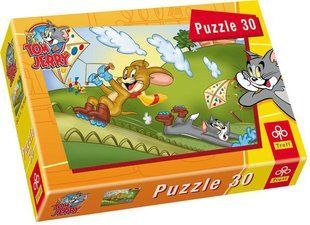 Пазлы крупные Trefl 30 - Каникулы Тома и Джерри. игры с воздушным змеем 30 pcs Tom and Jerry 2115703586 фото