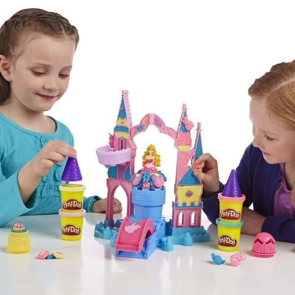 Ігровий набір Hasbro Play-Doh Крижаний замок Frozen і магічний фонтан Холодне серце 2056287599 фото