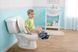 (Б/У идеальное состояние) Обучающая накладка - сиденье на унитаз Fisher-Price Perfect Fit Potty Ring, White GCW11 фото 5