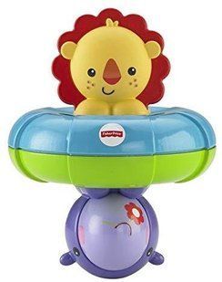 Игрушка для ванны поплавки Веселые зверята для купания и игры в водеFisher-Price BFH74 фото