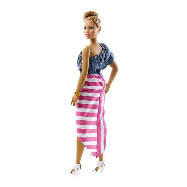 Лялька Barbie Fashionistas Bon Voyage Модница (Блондинка зі змінним одягом Mattel) FRY82 фото