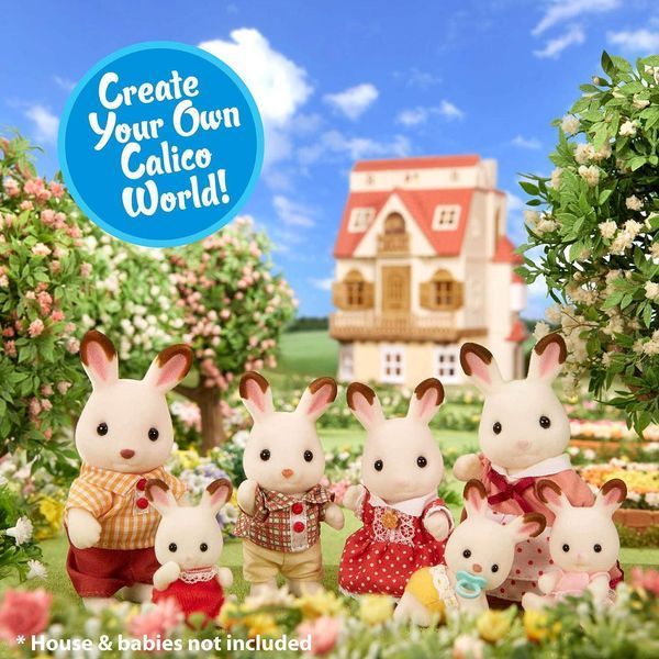 Игровой набор Семья шоколадных Кроликов Sylvanian Families / Calico Critters (4018) 4150 фото