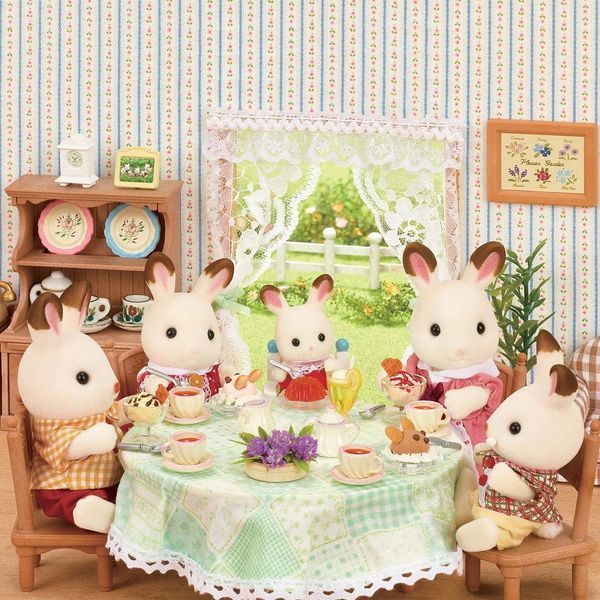 Игровой набор Семья шоколадных Кроликов Sylvanian Families / Calico Critters (4018) 4150 фото