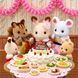 Игровой набор Семья шоколадных Кроликов Sylvanian Families / Calico Critters (4018) 4150 фото 6