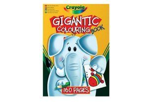 Crayola Альбом для раскрашивания / Книга Большая раскраска 160 страниц Gigantic colouring book 7356 фото