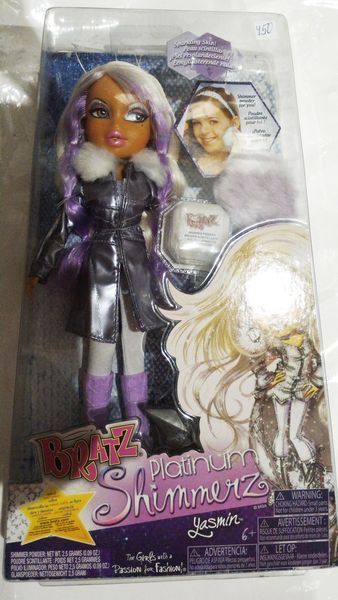 Коллекционная кукла Bratz Platinum Shimmerz &mdash; Жасмин "Ослепительный блеск" 2056287185 фото