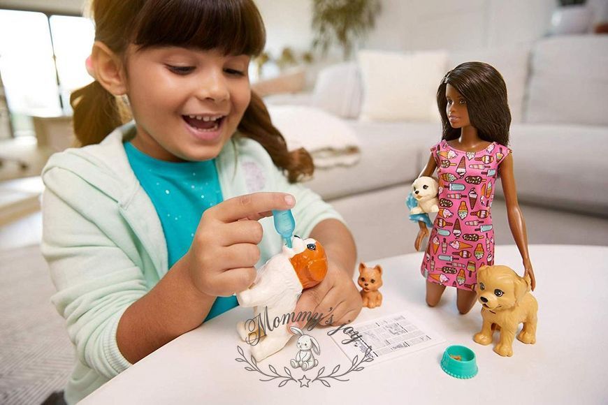 Набор Barbie Щенячий детский сад и уход за щенками  FXH08 фото