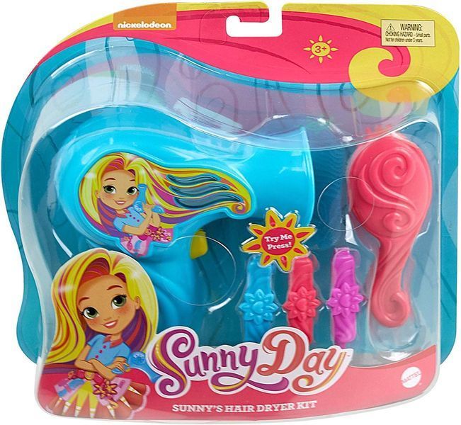 Fisher-Price Nickelodeon Sunny Day, набор для сушки волос фен Sunny's парикмахер модница 2056287261 фото