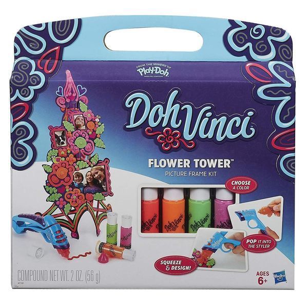 Набір для творчості з пластиліном Hasbro Play-Doh DohVinci "Квіткова Вежа" 2056287152 фото