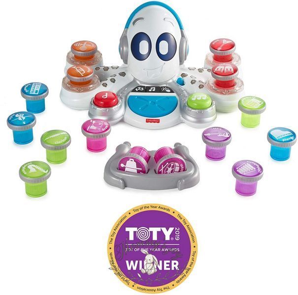 Развивающая интерактивная игрушка Обучающий Осьминог Роктопус Fisher-Price Mattel со световым эффектом FWF9 фото