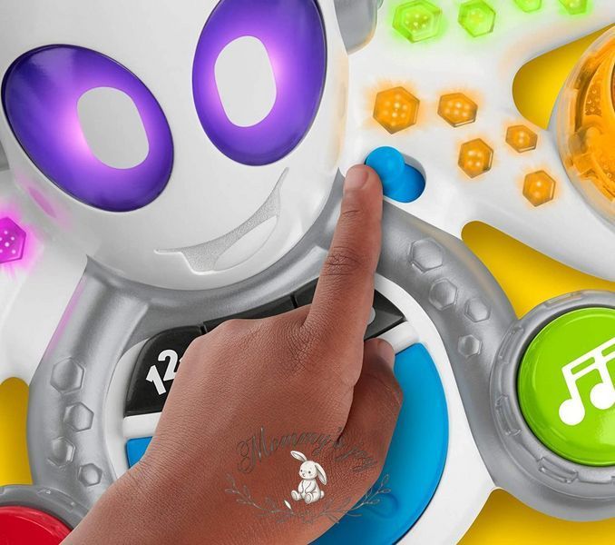 Развивающая интерактивная игрушка Обучающий Осьминог Роктопус Fisher-Price Mattel со световым эффектом FWF9 фото