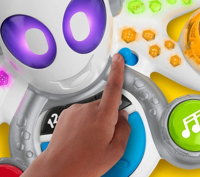 Розвиваюча інтерактивна іграшка Навчальний Восьминіг Роктопус Fisher-Price Mattel зі світловим ефектом FWF9 фото