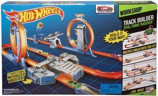 Hot Wheels Трек хот вілс Подвійне прискорення Track Builder Total Turbo Takeover Track Set BGX89 BGX89 фото