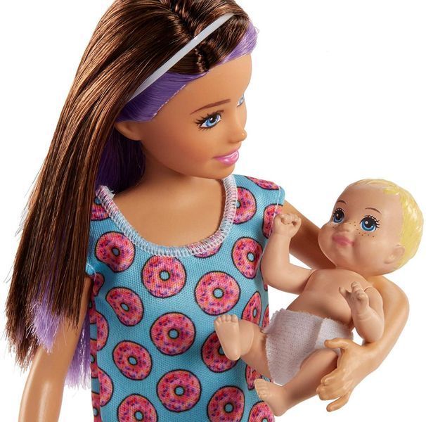 Ігровий набір Barbie Скіппер манеж та стільчик "Турбота" FHY97/FHY98 фото