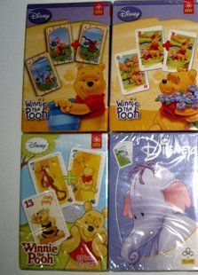Настольная карточная игра в АССОРТИМЕНТЕ Trefl "Акулина" - Винни Пух ( Винни и его друзей ), 25 карт 8272 фото