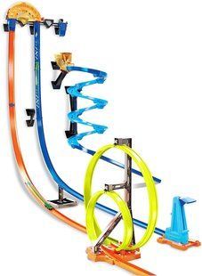 Трек Хот Вілс Гонки по вертикалі 3 в 1 Hot Wheels Track Builder Vertical Launch Kit GGH70 GGH70 фото