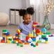 Конструктор LeapFrog LeapBuilders Коробка Jumbo из 81 предмета алфавит цифры счет 80-608900 фото 7