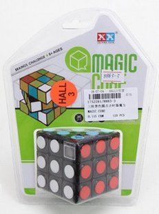 Головоломка Кубик Рубік Кубик-логіка "MAGIC CUBE" з таймером, 3*3, на блістері 8873-3/83-3 8873 фото