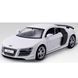 Металлическая инерционная машинка Play Smart Audi R8 GT Серебристая, 1:43, 6637 6637 фото 2