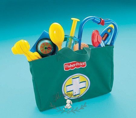 (УЦІНКА) Ігровий набір доктора Medical Kit Fisher Price DVH14 фото