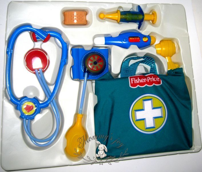 (УЦІНКА) Ігровий набір доктора Medical Kit Fisher Price DVH14 фото
