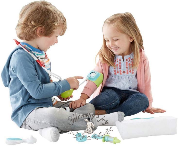 (УЦІНКА) Ігровий набір доктора Medical Kit Fisher Price DVH14 фото