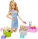 Набор Кукла Barbie Купай и играй с питомцами уход за животными Mattel FXH11 фото 1