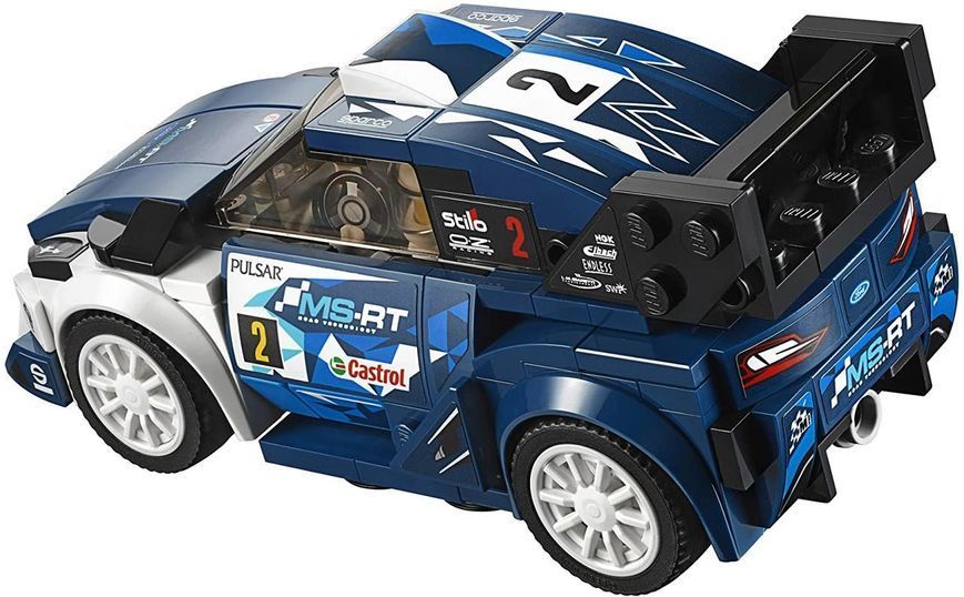 Конструктор LEGO Speed Champions 75885 Автомобіль Ford Fiesta M-Sport WRC (203 деталі) 75885 фото