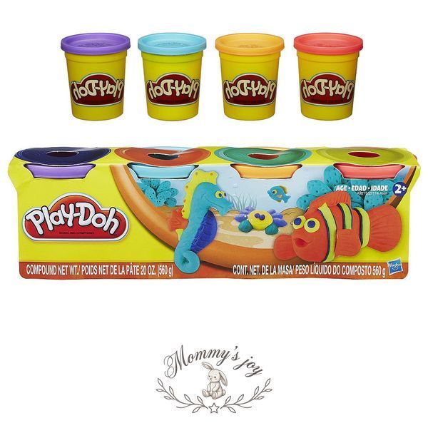 Hasbro поштучно 1 баночка пластиліну 140 г.Play-Doh колір в асортименті 2056288364 фото