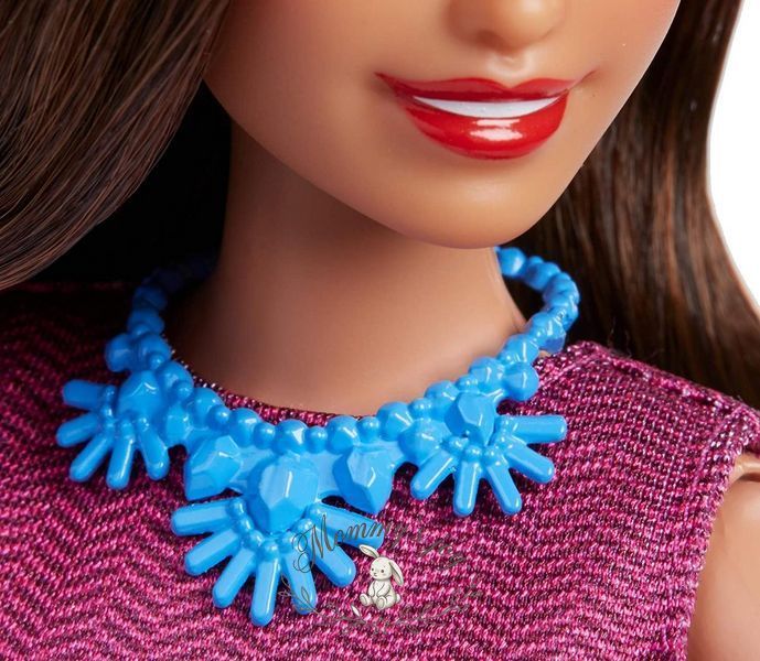 Лялька Mattel Barbie брюнетка пишна Я можу бути телеведуча з мікрофоном із серії 60-річчя компанії GFX27 фото