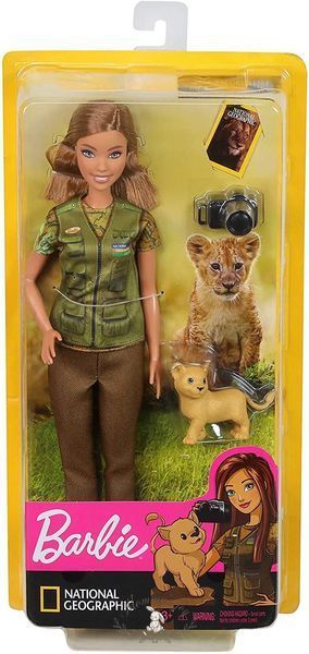 Кукла Barbie Photojournalist Фотожурналист National Geographic GDM46 фото