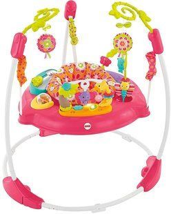 Стрибунки Fisher-Price "Розові пелюстки"- Activity&nbsp;Jumper з вогнем і мелодіями DJC81 фото
