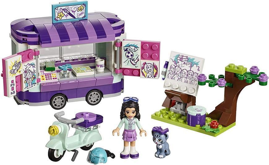 Распродажа ОРИГИНАЛ Конструктор LEGO Friends Emma&rsquo;s Art Stand Передвижная творческая мастерская Эммы 41332 41332 фото