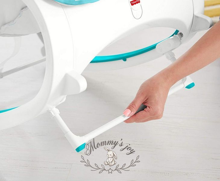 Fisher-Price Крісло-гойдалка з вібрацією шезлонг Діамант CMP83 Infant to Toddler Rocker Geo Diamonds 2056287166 фото