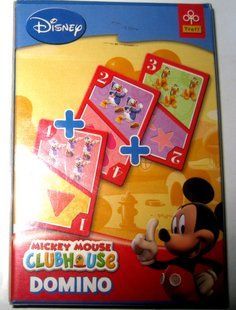 Настольная дорожная игра&nbsp;картыTrefl&nbsp;Домино Микки Маус - Mickey Mouse 417 фото