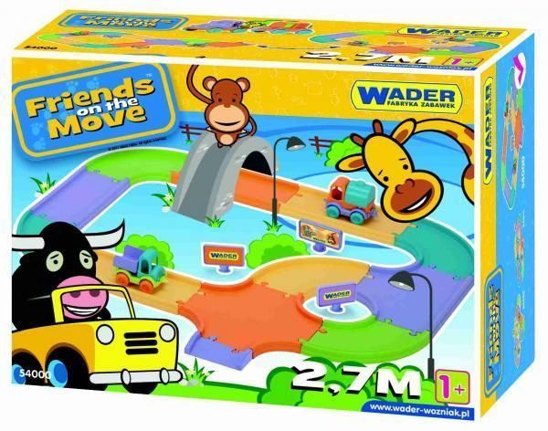 Автотрек дорога Wader " Friends on the move" &mdash; траса 2,7 метра 54000 54000 фото