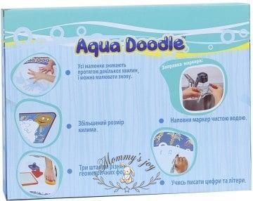 Килимок для малювання водою Aqua Doodle Чарівні штампи подарунковий AD8001S AD8001S фото