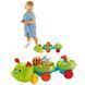 Гусениця-каталка з диво-кульками "Тягни-обертай" Fisher-Price (Ж4507) Roll-a-Rounds Pull & Spin Caterpillar J450 Ж4507 фото 3