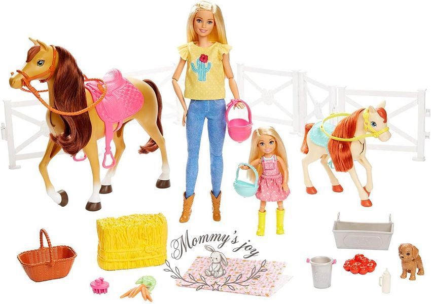 Игровой набор Barbie Верховая езда и объятия Mattel FXH15 фото